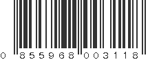 UPC 855968003118