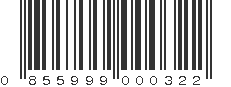 UPC 855999000322