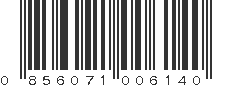 UPC 856071006140