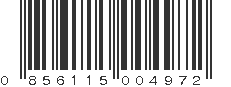 UPC 856115004972