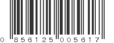 UPC 856125005617