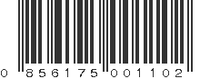 UPC 856175001102