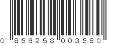 UPC 856258003580