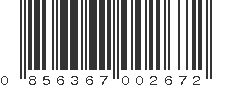 UPC 856367002672