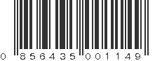 UPC 856435001149