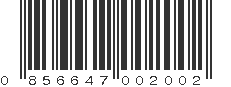 UPC 856647002002