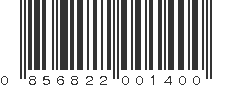 UPC 856822001400
