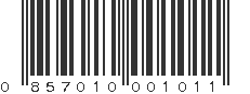 UPC 857010001011