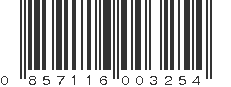 UPC 857116003254