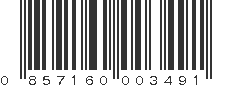 UPC 857160003491