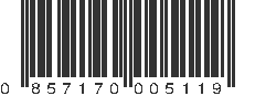 UPC 857170005119