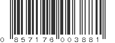 UPC 857176003881