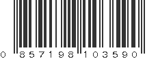 UPC 857198103590