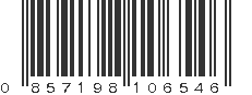 UPC 857198106546