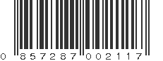 UPC 857287002117