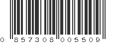 UPC 857308005509