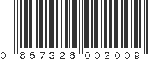 UPC 857326002009