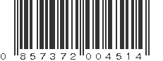 UPC 857372004514