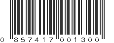 UPC 857417001300