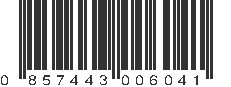 UPC 857443006041