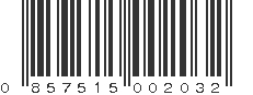 UPC 857515002032