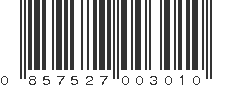 UPC 857527003010