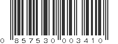 UPC 857530003410