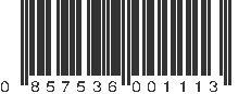 UPC 857536001113