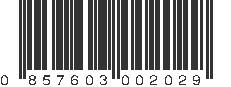 UPC 857603002029