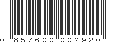 UPC 857603002920