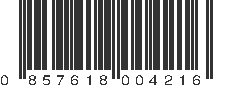 UPC 857618004216