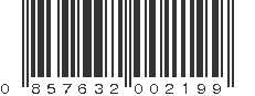 UPC 857632002199