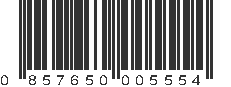 UPC 857650005554