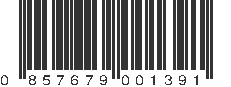 UPC 857679001391