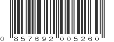 UPC 857692005260