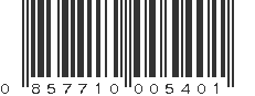 UPC 857710005401