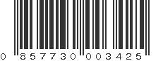 UPC 857730003425