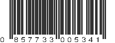 UPC 857733005341