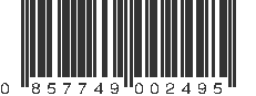 UPC 857749002495