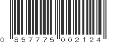 UPC 857775002124