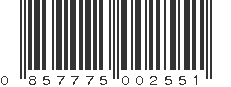 UPC 857775002551