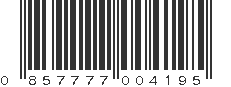 UPC 857777004195