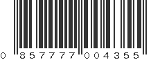 UPC 857777004355