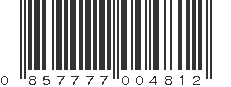 UPC 857777004812