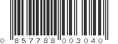 UPC 857788003040