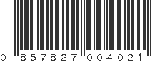 UPC 857827004021