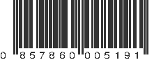 UPC 857860005191