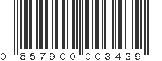 UPC 857900003439