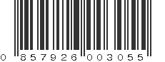 UPC 857926003055