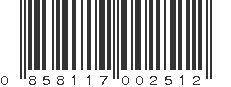 UPC 858117002512